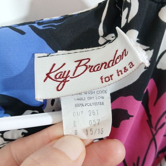 Vintage Floral Semi Sheer Dress - Picture 8 of 11